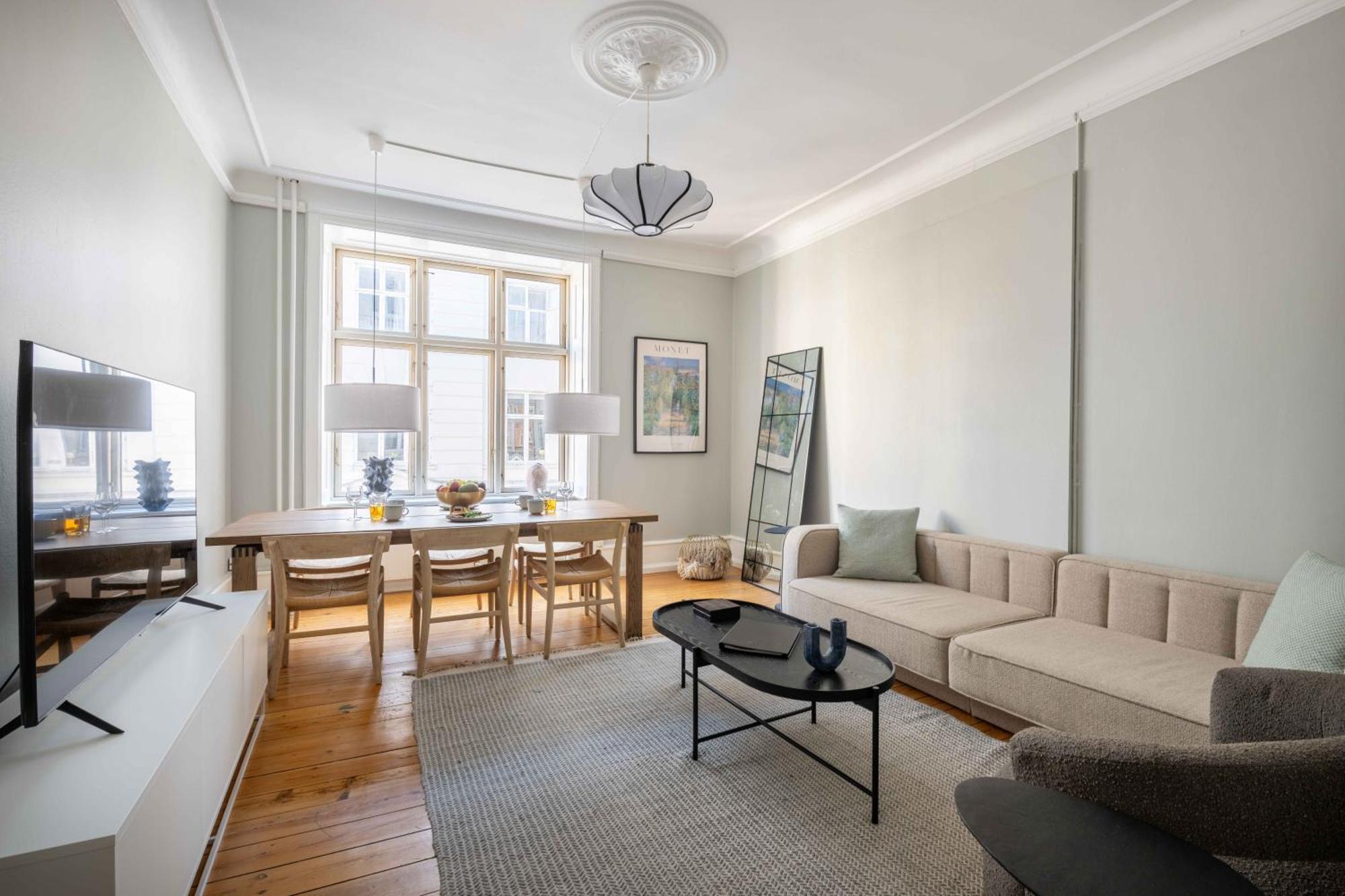 New Charming Apt In City Center Копенгаген Экстерьер фото